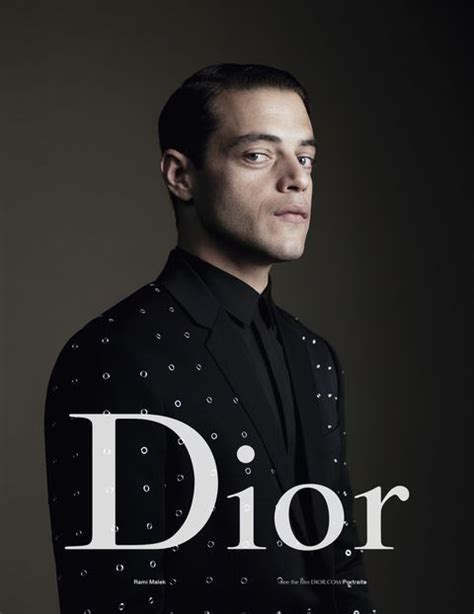 face of dior men rami malek|Boy George, Rami Malek and A$AP Rocky star in new Dior .